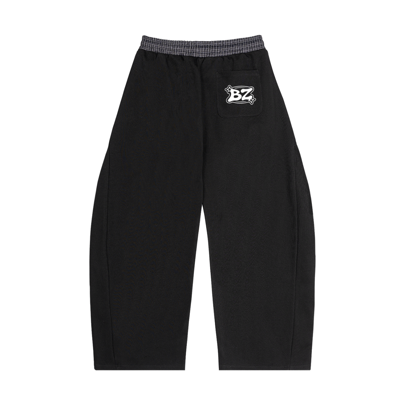 BAZICZ GRAFFITTI waistband Barrel Sweatpants