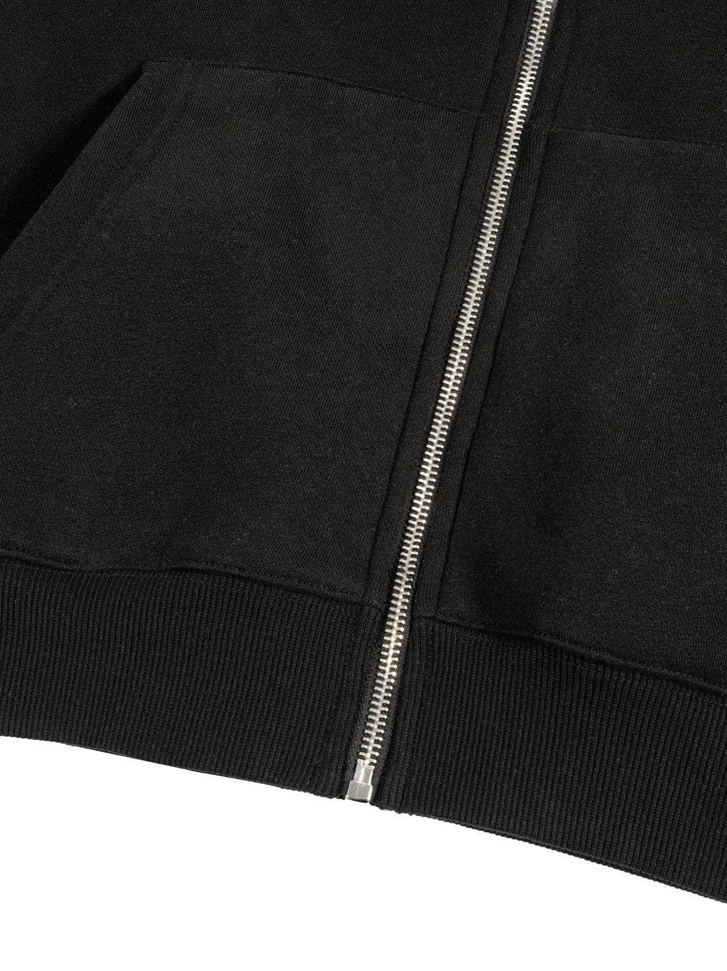 BAZICZ GAFFITTI Zip-Up Boxy Hoodie